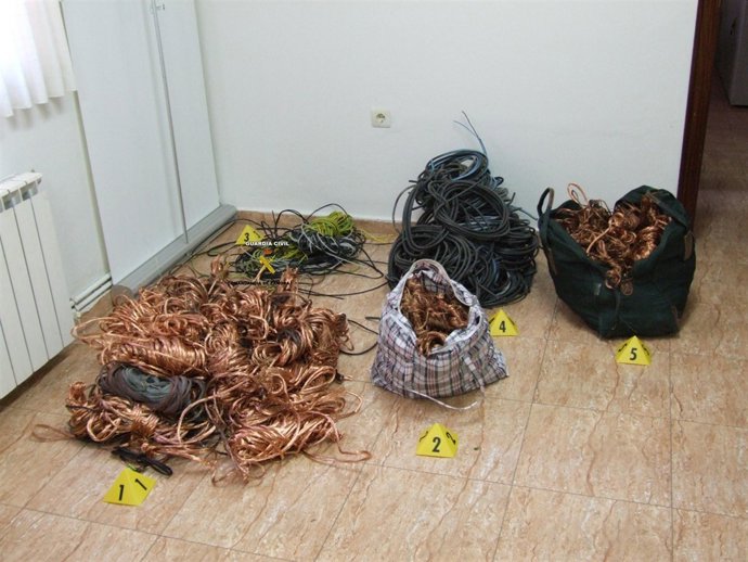 Foto Del Cobre Recuperado En Zamora