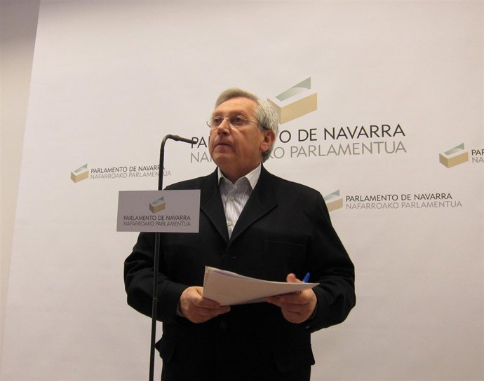 El portavoz de Nafarroa Bai, Patxi Zabaleta.