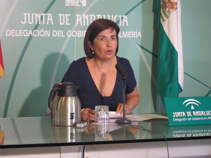 La Delegada Provincial De Turismo, Comercio Y Deporte, María Dolores Muñoz