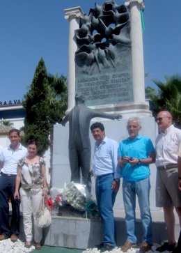 Valderas En El Homenaje A Blas Infante En Sevilla