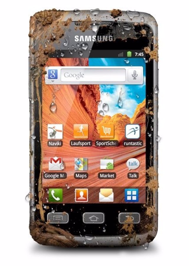 Samsung Galaxy Xcover, un 'smartphone' resistente al polvo, los