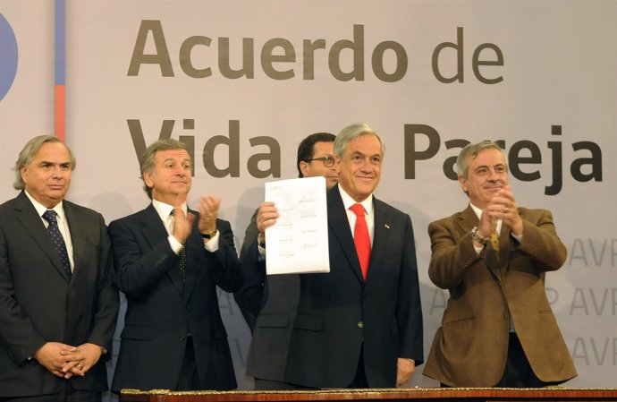 El Presidente De Chile, Sebastián Piñera.