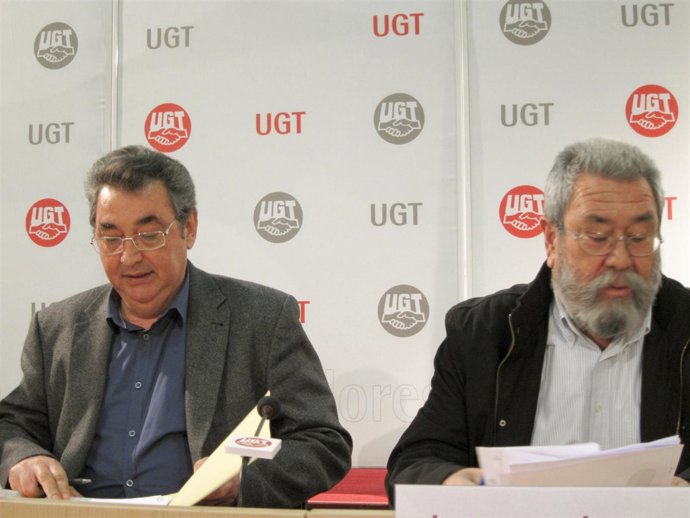 Cándido Méndez y Toni Ferrer