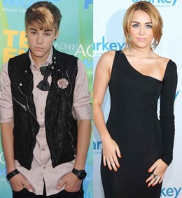 Montaje Miley Cyrus Y Justin Bieber