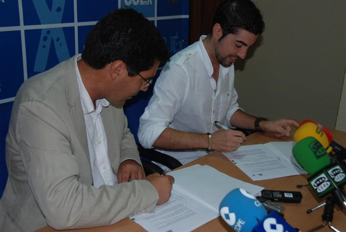 Firma Del Convenio Entre El Cjex Y La Fempex