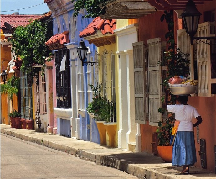 Calles De Cartagena Colombia