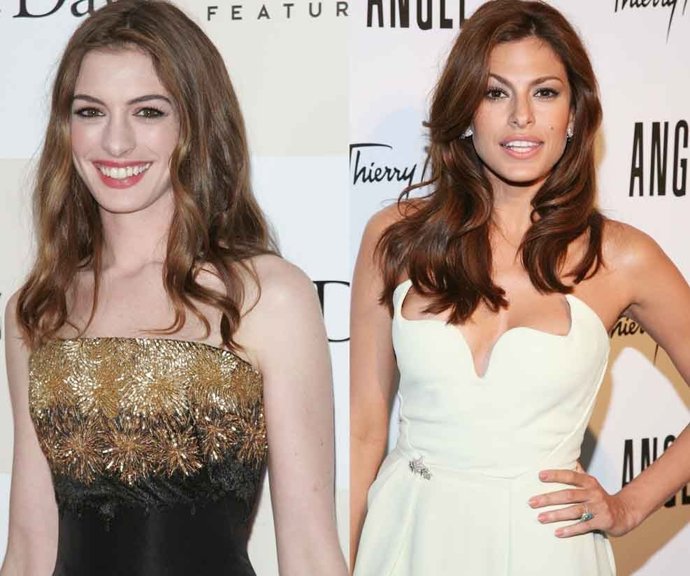 Montaje Anne Hathaway Y Eva Mendes
