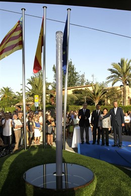 Monolito En Homenaje A García Antón En La Nucía (Alicante).