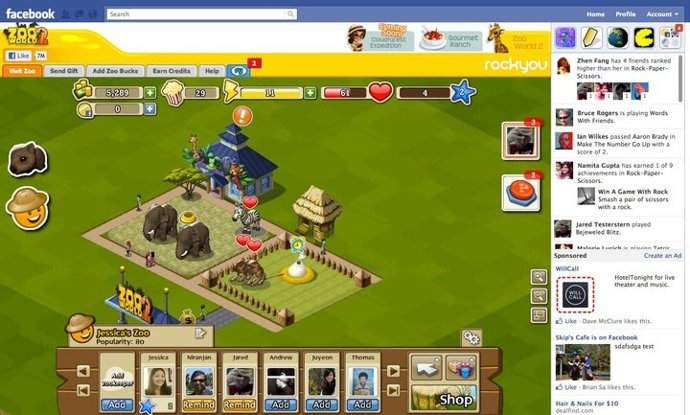 Nueva Página De Juegos De Facebook Desde Facebook Blog