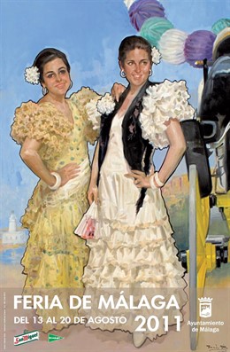 Cartel De La Feria De Málaga De 2011