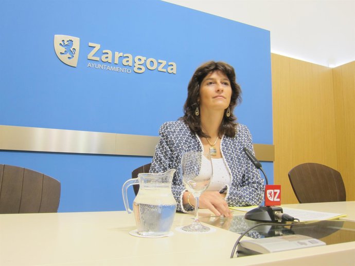 Consejera  De Servicios Públicos Del Ayuntamiento De Zaragoza, Carmen Dueso.