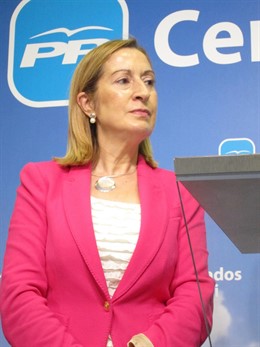La Coordinadora De Participación Social Del PP, Ana Pastor