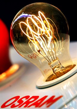 Recurso de bombilla de Osram, filial de Siemens