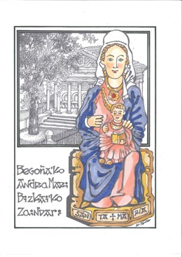Estampa De La Virgen De Begoña