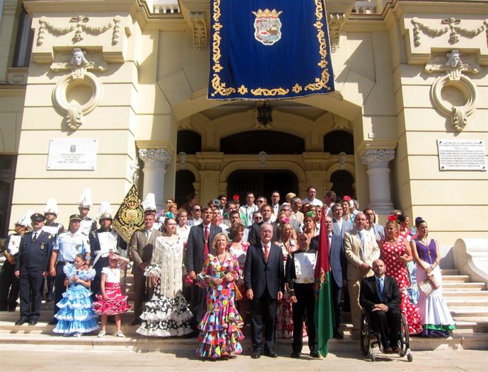 Recepción Del Abanderado De La Feria De Málaga