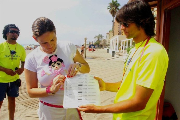 La Concejala De Playas, Isabel Moreno, 