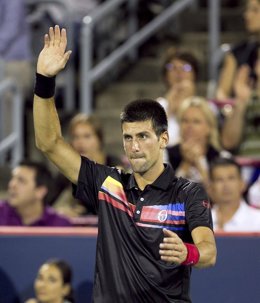 El Tenista Serbio Y Número Uno Del Mundo, Novak Djokovic