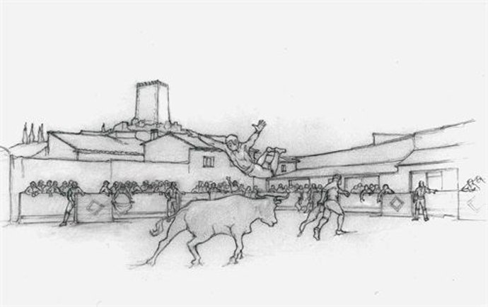 Exposición Gráfica Sobre La Plaza De Toros De Villarroya De La Sierra