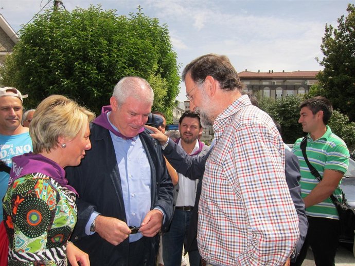 Mariano Rajoy en O Carballiño (Ourense)