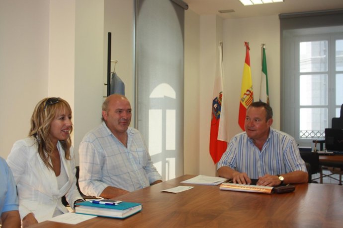 Reunión Alcaldes Laredo Y Baños De Ebro 