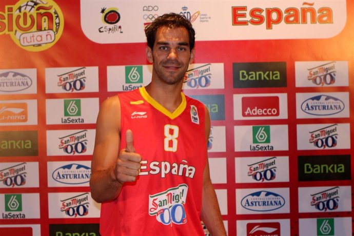 Jose Manuel Calderón. Presentación Camiseta Eurobasket
