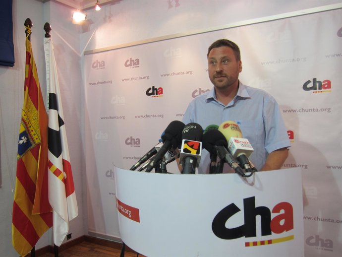 José Luis Soro, Diputado De Chunta Aragonesista En Las Cortes De Aragón