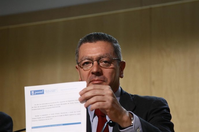 Gallardón Presenta La Candidatura De Madrid A Los JJOO