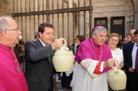 El alcalde de Toledo destaca la convivencia pacífica de los peregrinos congregados en la ciudad