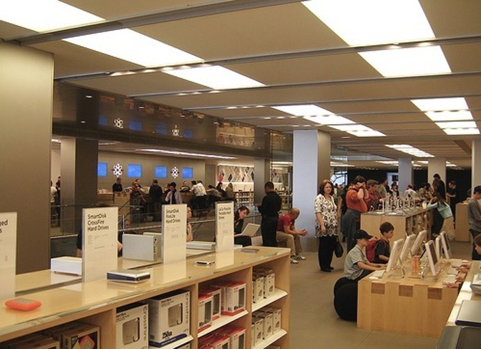 Tienda Apple Store Por Steve Parket CC Flickr 