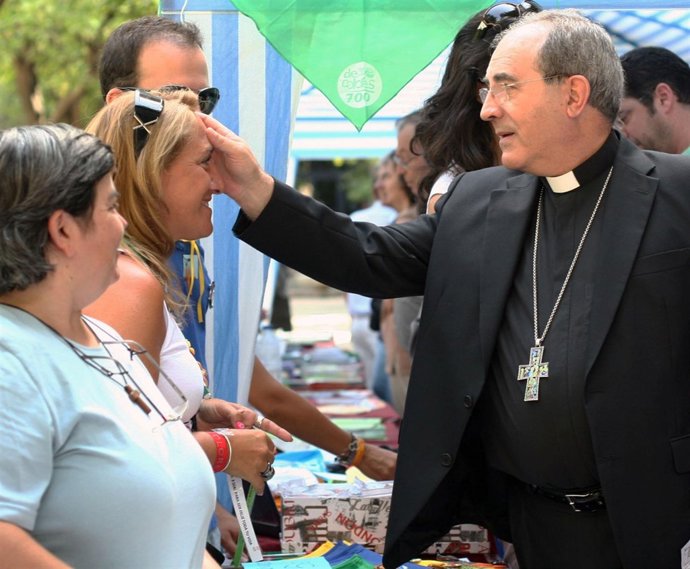 Asenjo En La Feria De Las Vocaciones En JMJ