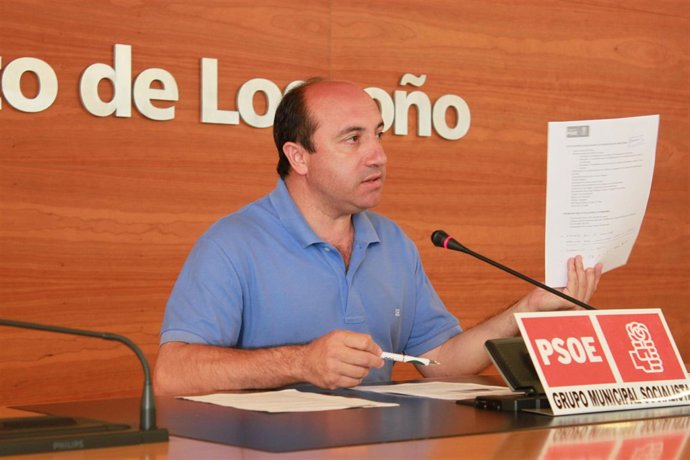 El Portavoz Del PSOE De Logroño, Vicente Urquía