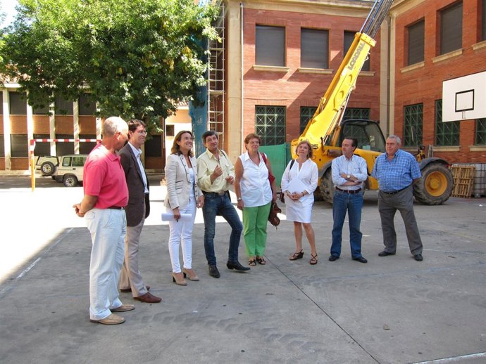 Gamarra Y Capellán De Visita En El Madrid-Manila