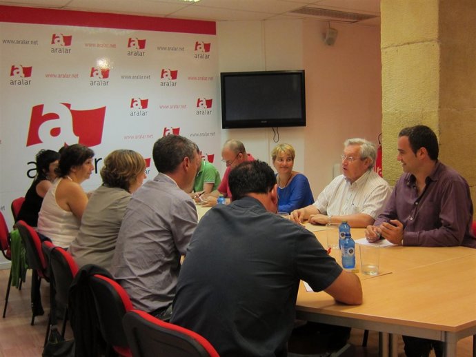 Reunión Entre Aralar, EA, IA  Y Alternatiba