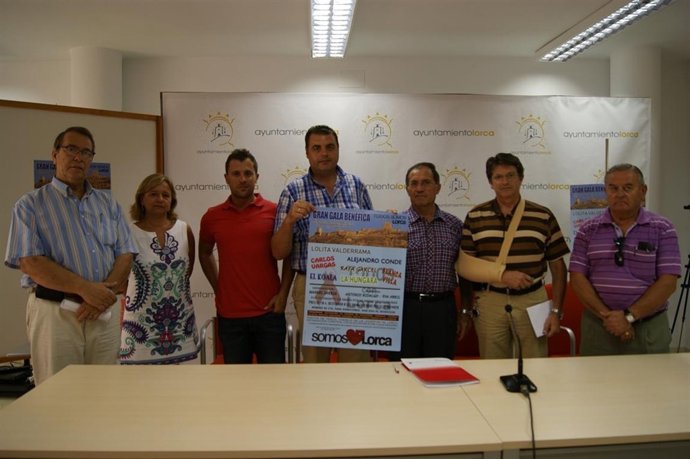 Presentación La Gran Gala Benéfica 'Todos Somos Lorca'
