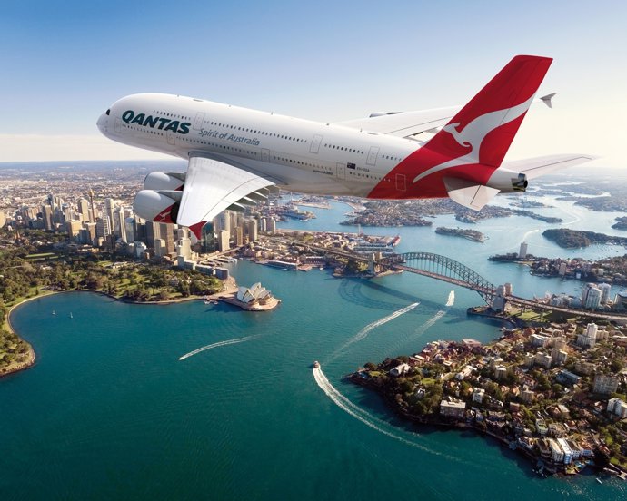 El A380 De Qantas