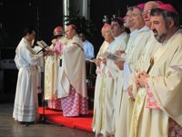 Todos los obispos de las diócesis aragonesas participan en el Encuentro Mundial