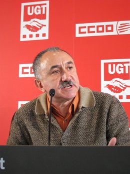 El secretario general de UGT de Catalunya, Josep Maria Álvarez