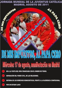 Cartel De La Marcha 'Antipapa'