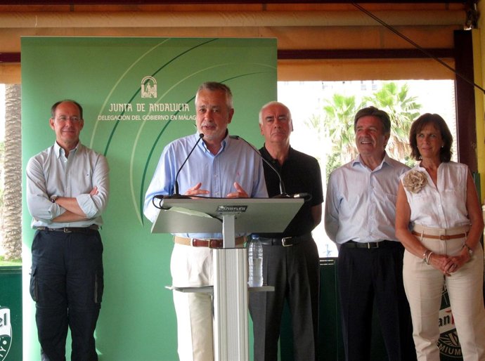 El Presidente De La Junta De Andalucía, José Antonio Griñán