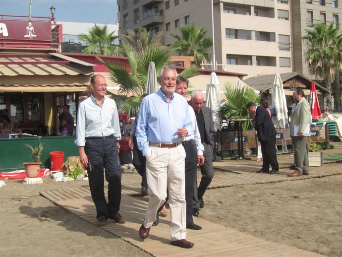 El Presidente De La Junta De Andalucía, José Antonio Griñán