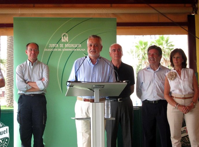 El Presidente De La Junta De Andalucía, José Antonio Griñán