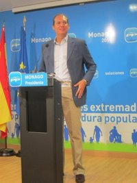 El PP extremeño entiende que Fabra está "legitimado" para defender los "intereses" de Valencia en el eje ferroviario