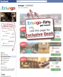 Página De Facebook De Trivago 