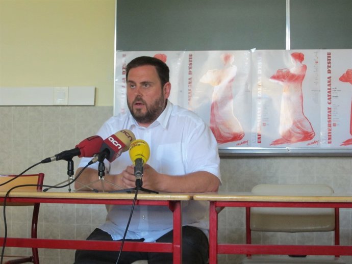 Oriol Junqueras (ERC) En Prada De Conflent