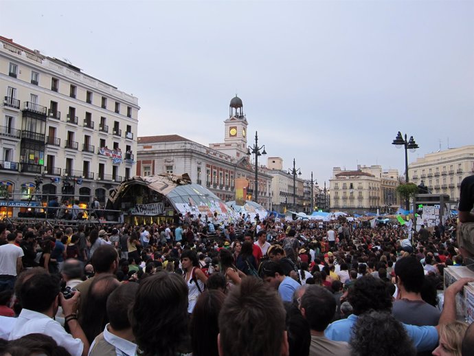 Imagen De La Acampada Sol