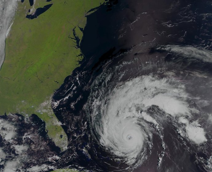 Imagen del huracán Earl