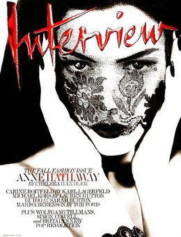 Anne Hathaway En La Portada De 'Interview'