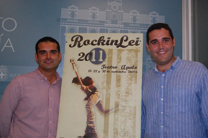 El Concejal De Cultura Y El De Turismo Presentan Rock In LEI