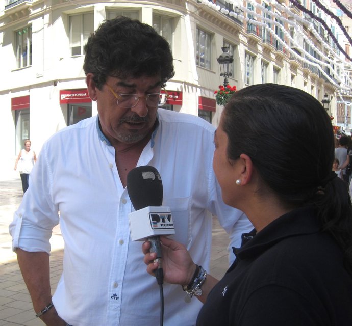 Diego Valderas En La Feria Del Centro De Málaga
