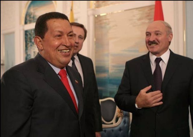 Hugo Chávez Y Alexander Lukashenko
